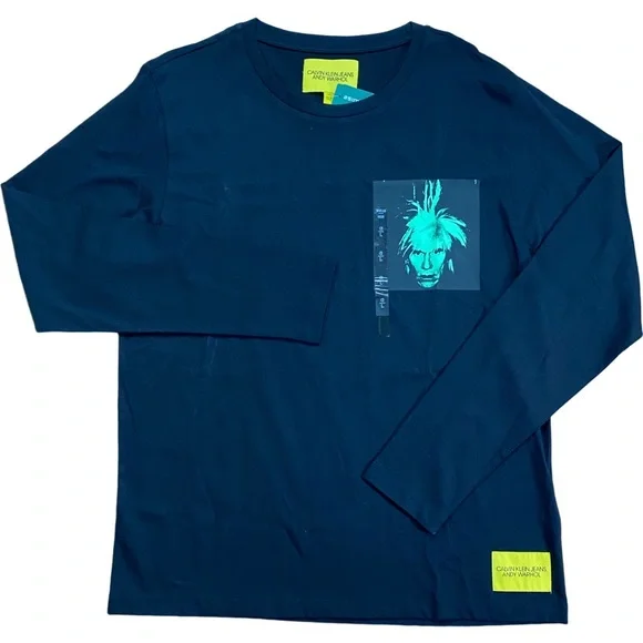 NWT - Calvin Klein x Andy Warhol Long Sleeve Shirt - Picture 4 of 10